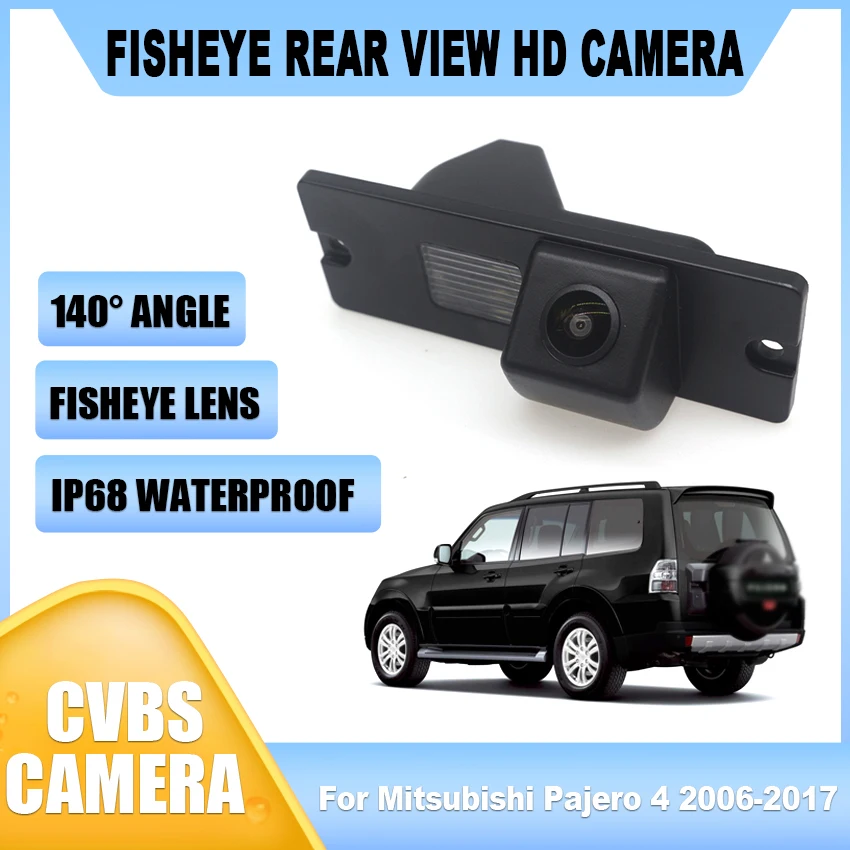 

Backup Rear View Camera For Mitsubishi Pajero Montero Shogun V80 mk4 2006~2019 CCD Night Vision Parking Camera High Quality RCA