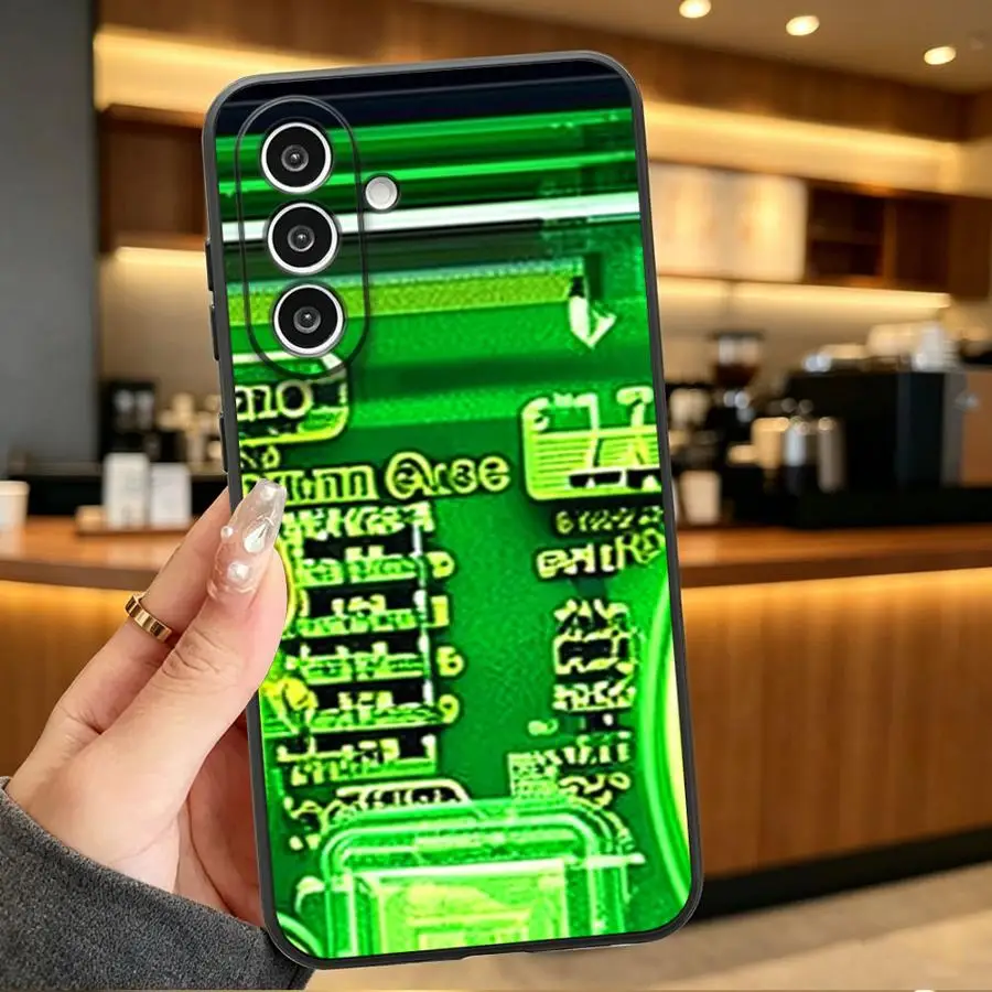 Case for Samsung Galaxy A57 A53 A17 A23 A15 A52 A36 A73 A51 A55 A25 A16 A37 A06 Phone Cover A12 A50 A41 A13 A70 Green Neon