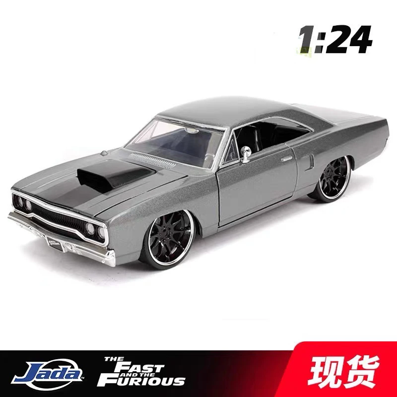 1:24 Fast & Furious PLYMOUTH ROAD RUNNER Alloy Car Diecasts & Toy Vehicles Car Model Miniature Scale Model Car Toys For Children