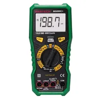 Mastech MS890C Plus Digital Multimeter True RMS Manual Range AC DC Frequency Capacitance Temperature Tester Backlight