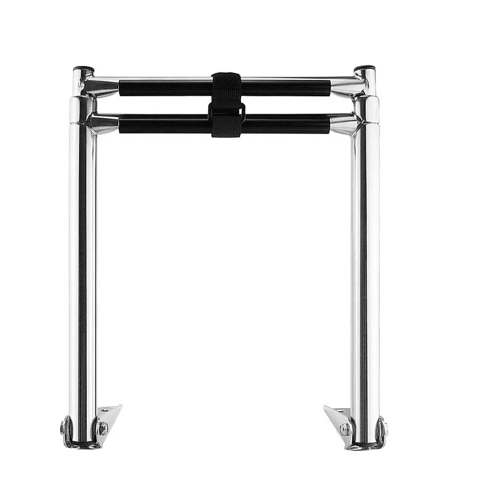 Marine Accessories 2 Step Boat Telescoping Folding Ladder Stainless Steel Marine Hardware Deck Outboard Swim Platform Yacht