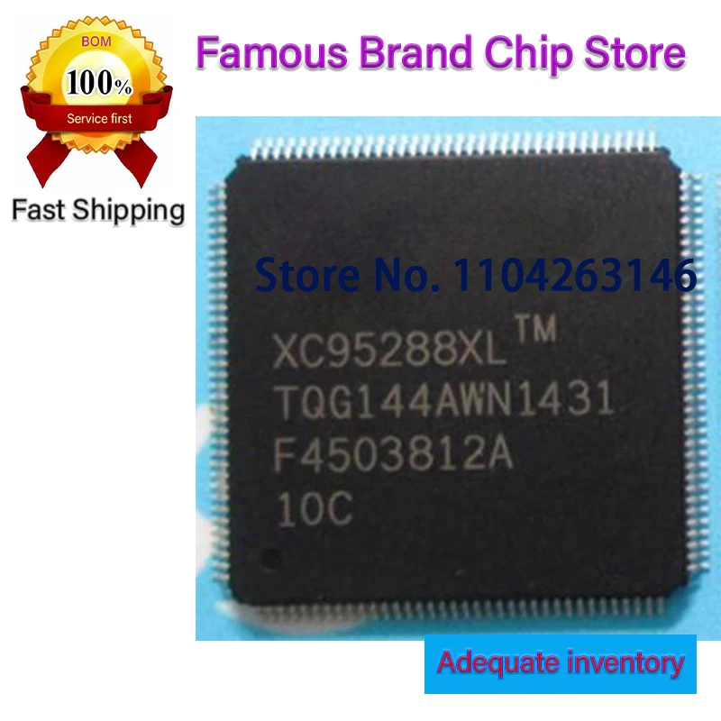 10PCS XC95288XL-10TQG144C XC95288XL  XC95288 TQFP144 NEW Original