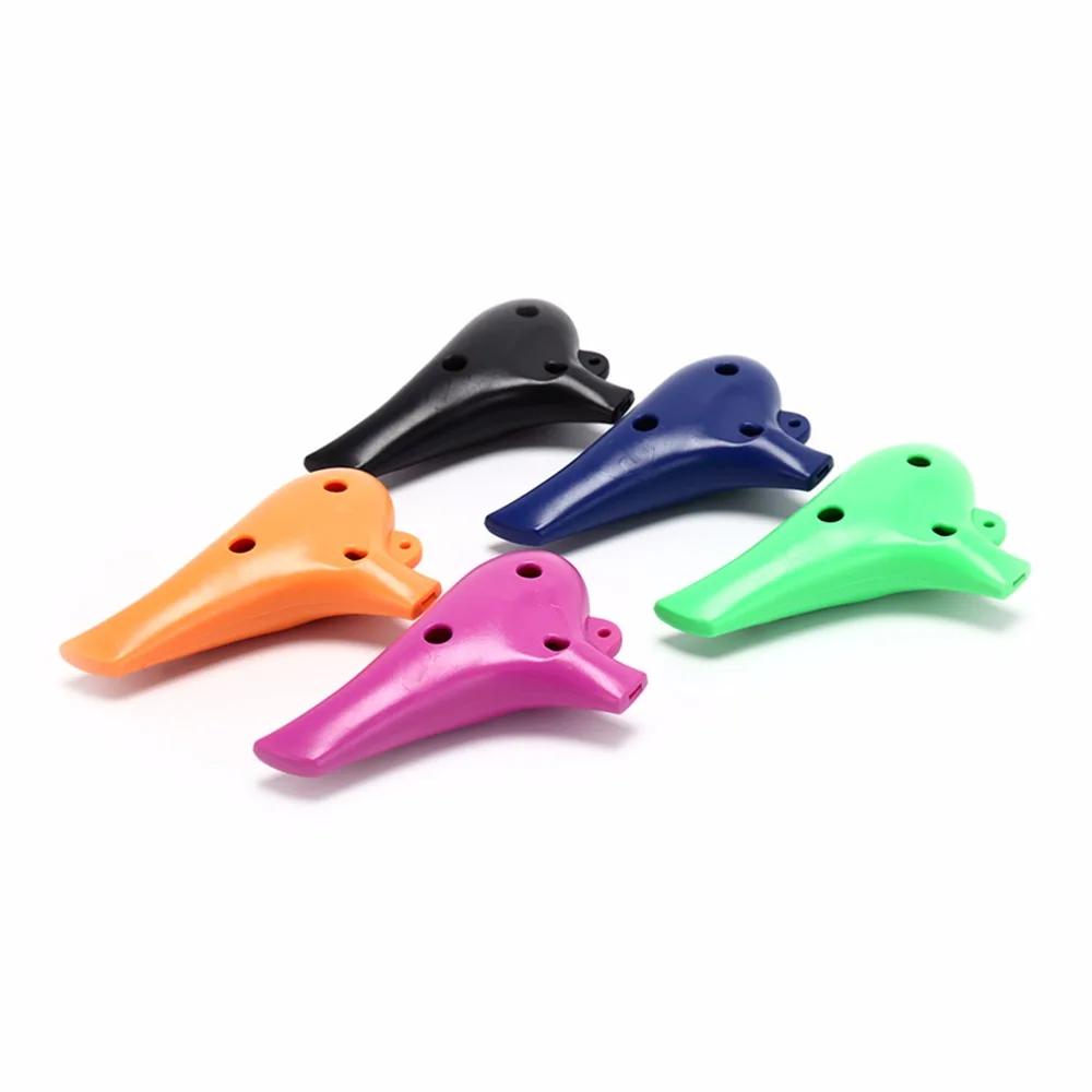 12 Holes Plastic Alto C Ocarina Flute for Music Lover and Beginner Wind Instruments