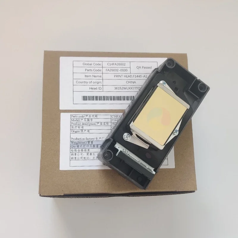 رأس الطباعة الأصلي Cabezal E.pson DX5 DX 5 فتح F1440 A1 F186000 رأس الطباعة للطابعة الإيكولوجية المذيبة Dtf Uv