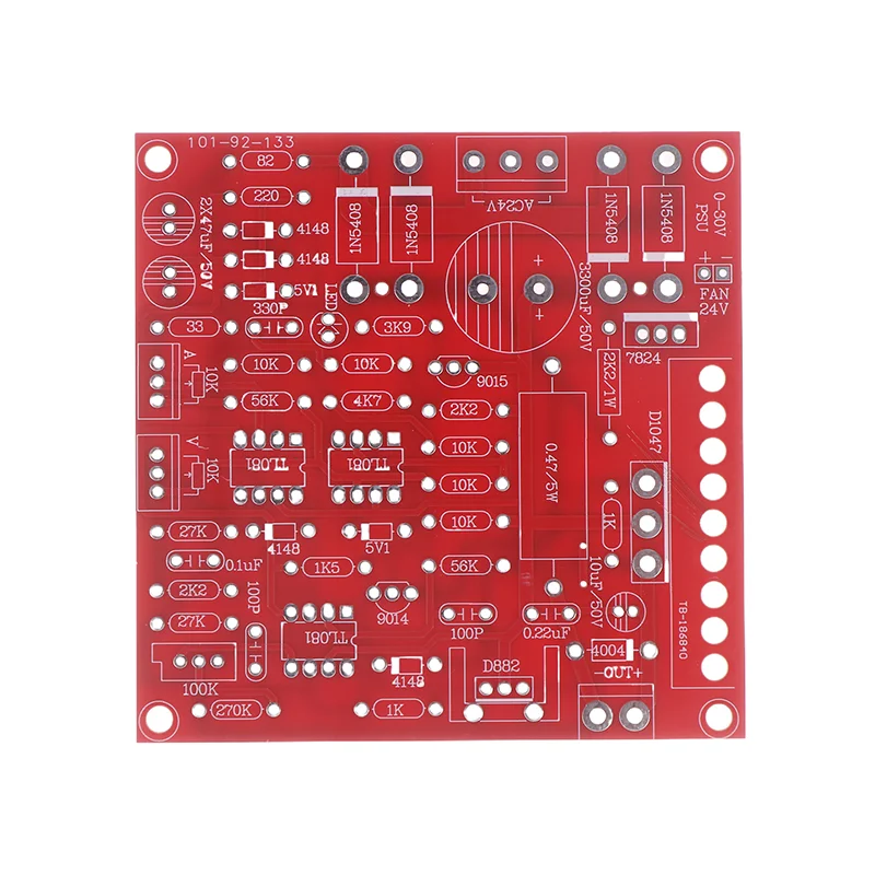 0-30V 2mA-3A DC Regulated Power Supply DIY Kit Continuously Adjustable Current Limiting Protection Voltage Regulator Set