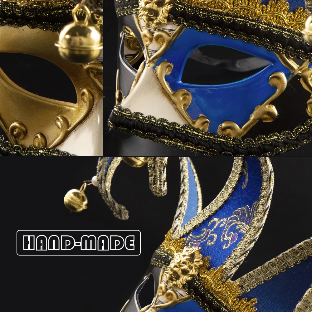 Fashion Masquerade Venice Mask Mardi Gras Halloween Wedding Wall Decorative Art Christmas Half Face Birthday Party Supplies