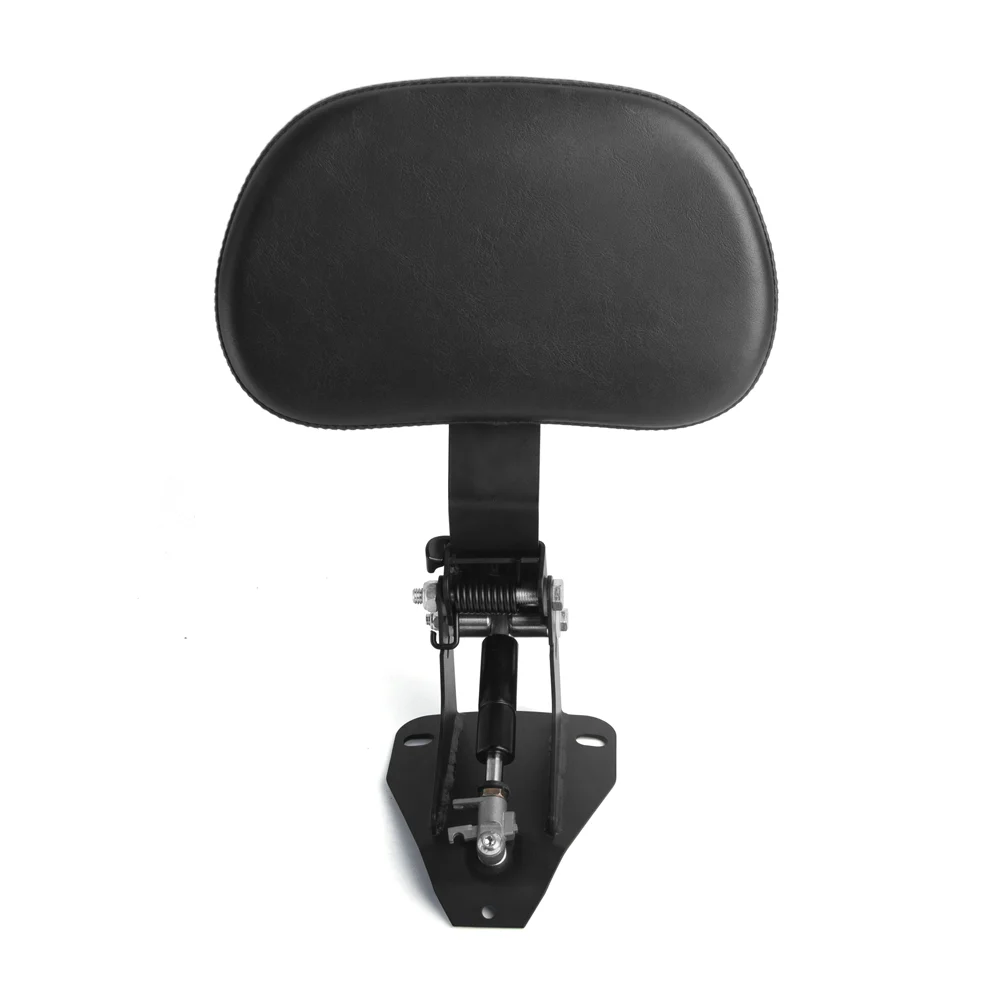 Adjustable Plug In Driver Backrest Rider Backrest Kit Compatible For Harley Touring Road King Street Glide Electra Glide 2009-20 image 4