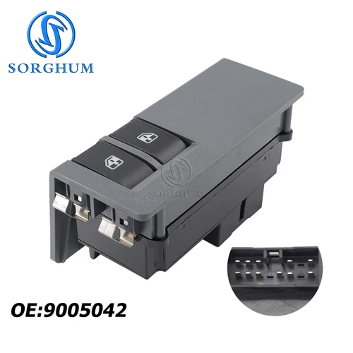 Imagen 1 del producto SORGHUM Accesorios para automóviles Botón de interruptor elevador de control de ventana eléctrico 9005042   Para Chevrolet Sail 2010 2011 2012 2013 2014