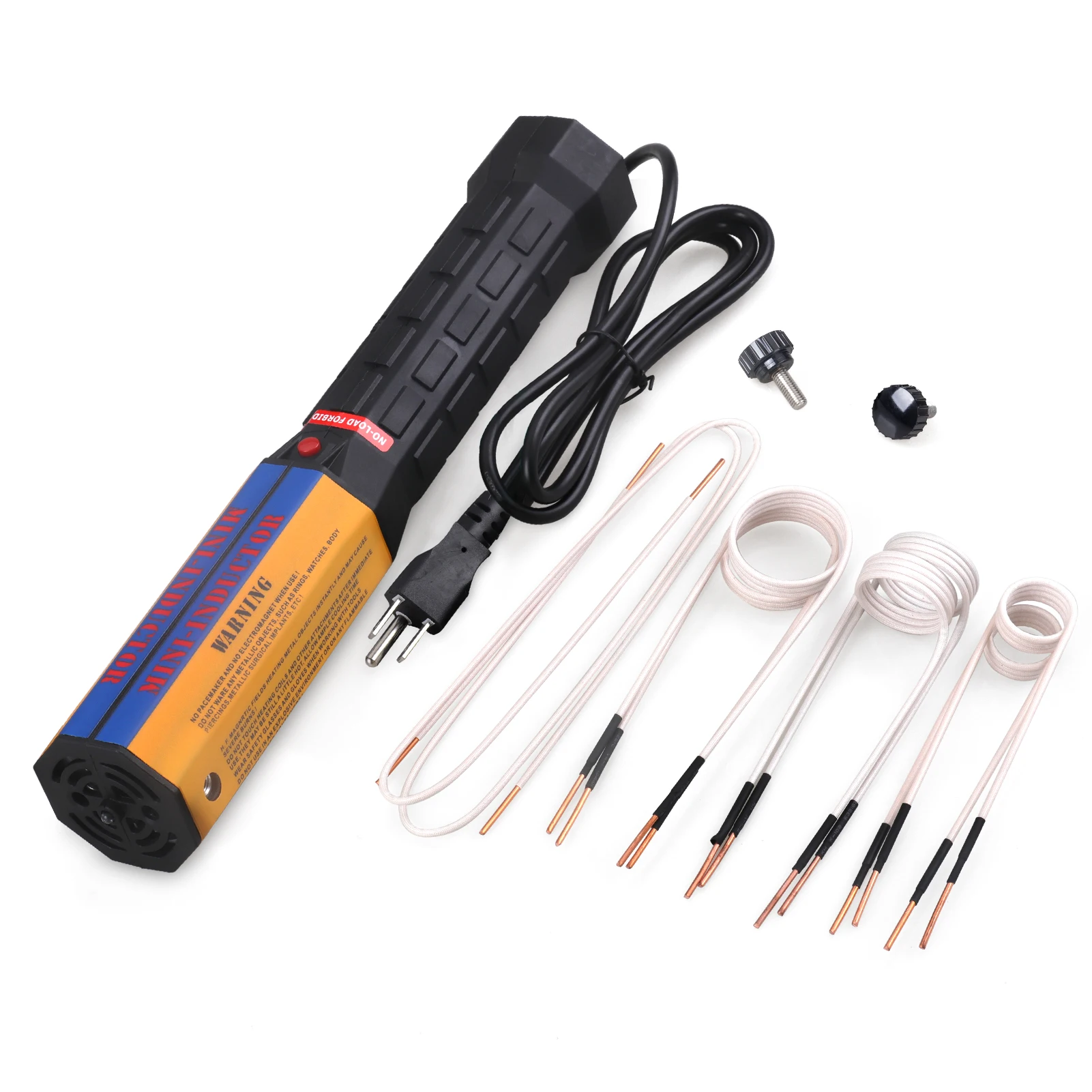 

Magnetic Induction Heater Kit handhold 1100W 110V/220V Flameless Heat Heating Machine Car Repair Automotive Tool Screw and nut m