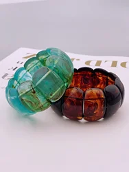Elastic Acrylic Bracelet with Crystal Detailing for Women's Casual Wear bracelet for women