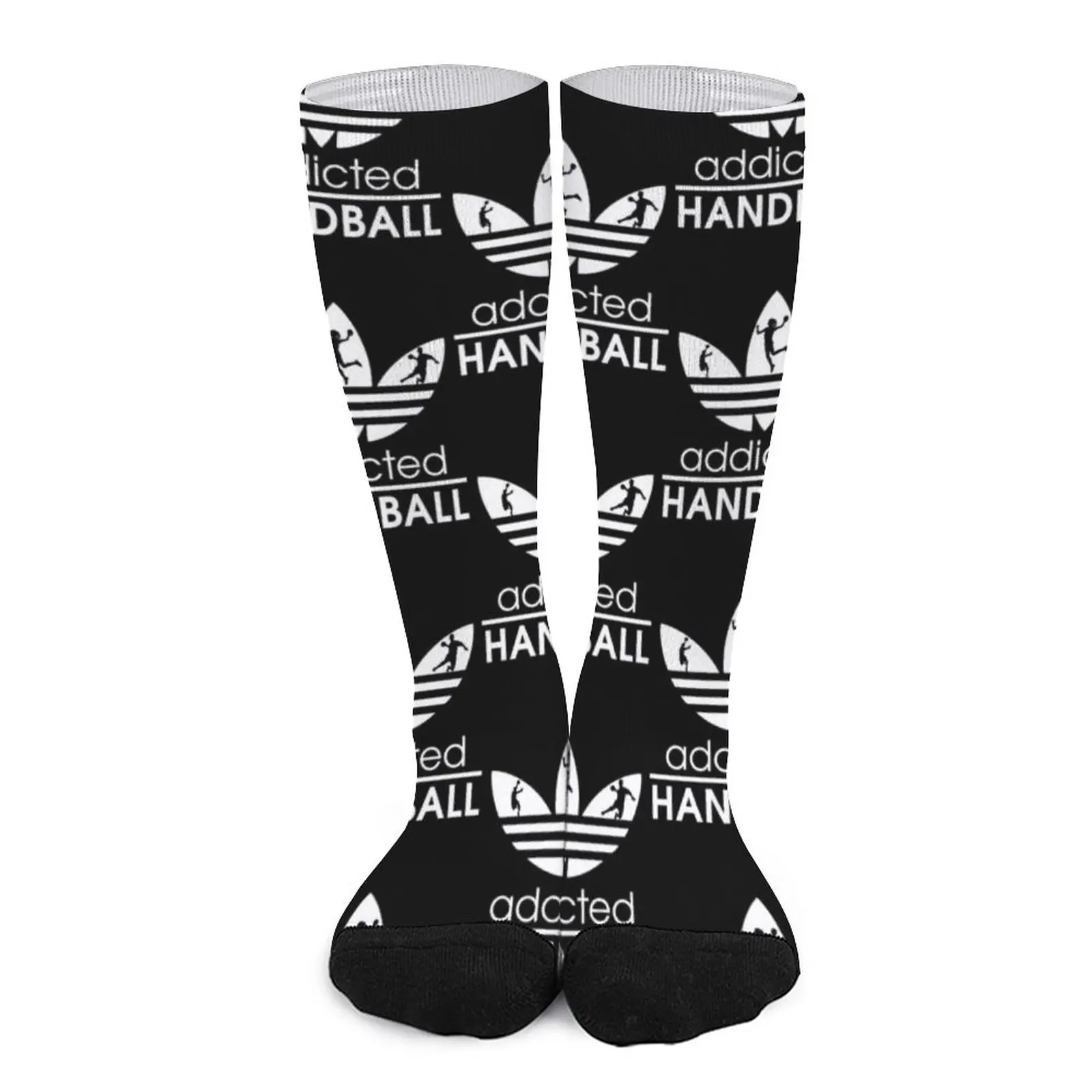 

handball addicted Socks Women's compression socks funny socks for men