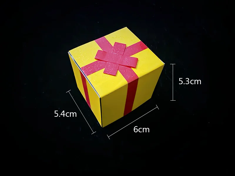 Verschijnen van de Kerstman door J.C Goocheltrucs Geschenkdoos Verdwijnt aan de Kerstman Kerst Magia Close-up illusies Gimmicks Mentalisme Rekwisieten