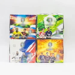 2024 Football Star 288pcs carte FIFA Pure Soccer Trading Card Flash Shining Card TCG Collection calciatore Limited Cards Fans