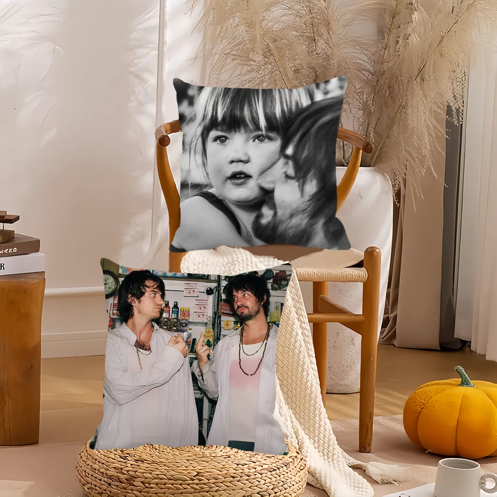 

Наволочка Band T-Tame I-Impala Deadbeat, украшение для дома, чехол для подушки, подходит для спальни, автомобиля, офиса, дивана