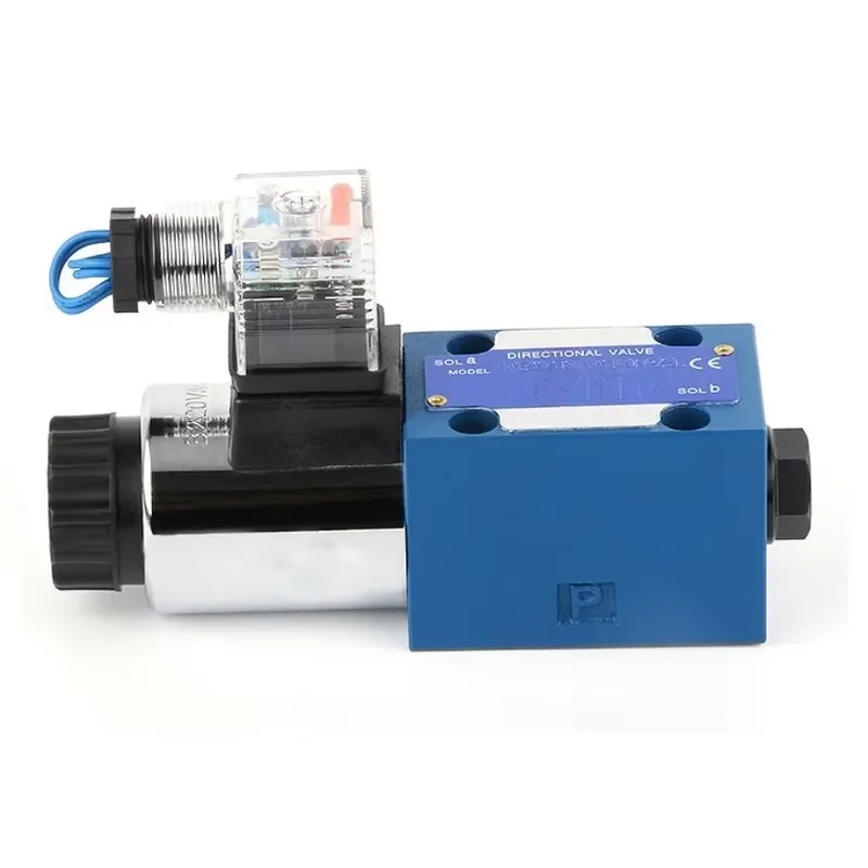 Hot Sales  70Mpa/700bar Ultra High Pressure Two Position Four Way Solenoid Reversing Valve Oil Media Hydraulic Control