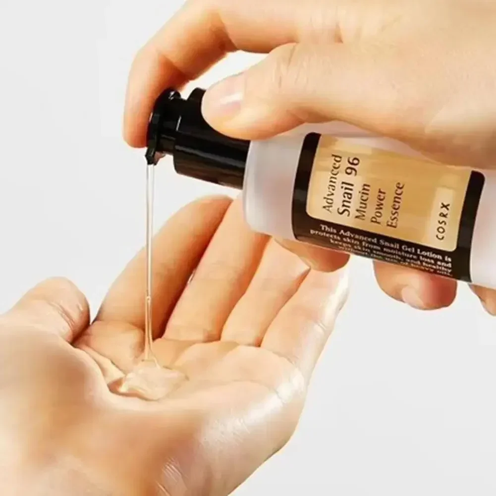 Esencia/Limpiador/Crema Facial Avanzada con 96% de Mucina de Caracol, Hidratante, Suavizante y Nutritiva, Cosmética Coreana para el Cuidado de la Piel