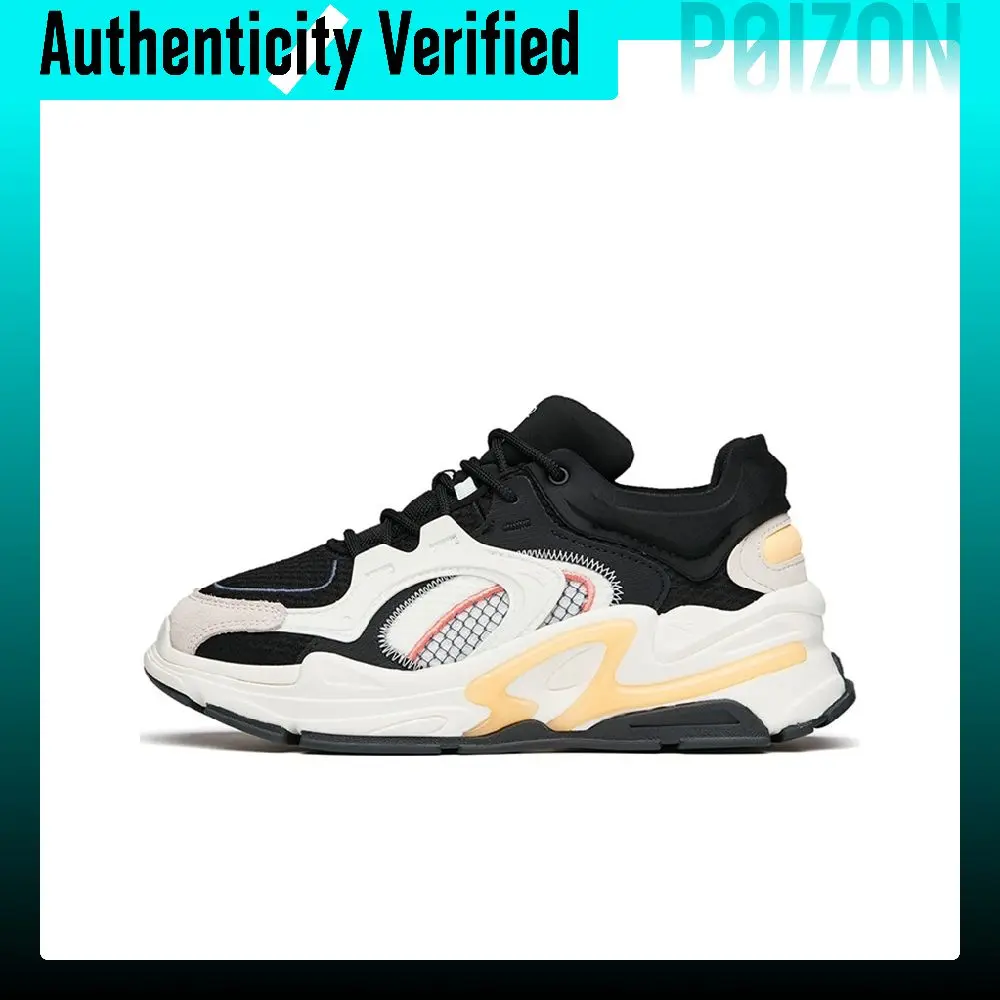 ANTA Millennium 3.0 Casual Shoes Women's Low Top Black/Ivory White/Mud Gray 122148982-2