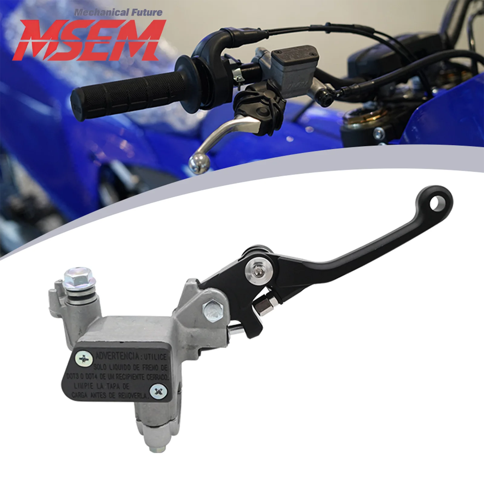 For Kawasaki KX 65 85 100 450F KLX 250R 300R 1993-2023 Compatible Front Brake Pump Brake Master Cylinder With Lever Motorcycle