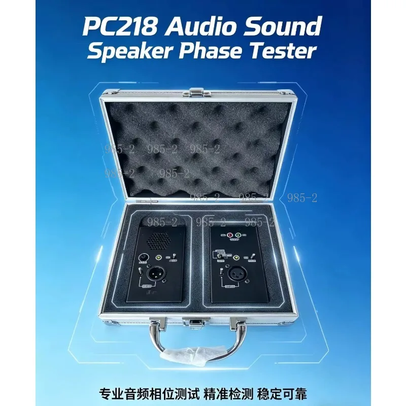 Audio Phase Tester PC218 Polarity Checker Speaker Mic Test Device for Professional Sound System