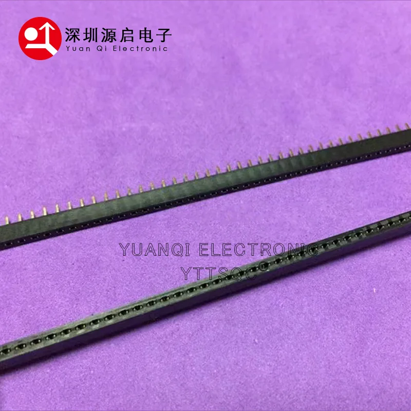 10 sztuk 2.54mm Ph3.5 krótki profil jednorzędowy prosty 1x3/4/5/6/7/8/9/10/12/20/40P Rohs złoty Pcb męski żeński złącze pinowe — zdjęcie 4