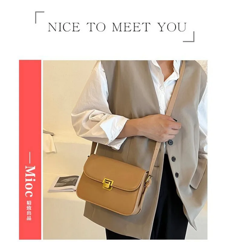 

New Women's Shoulder Bag Soft And Fashion Female Vintage Envelope Crossbody Bag High Quality Hot Selling