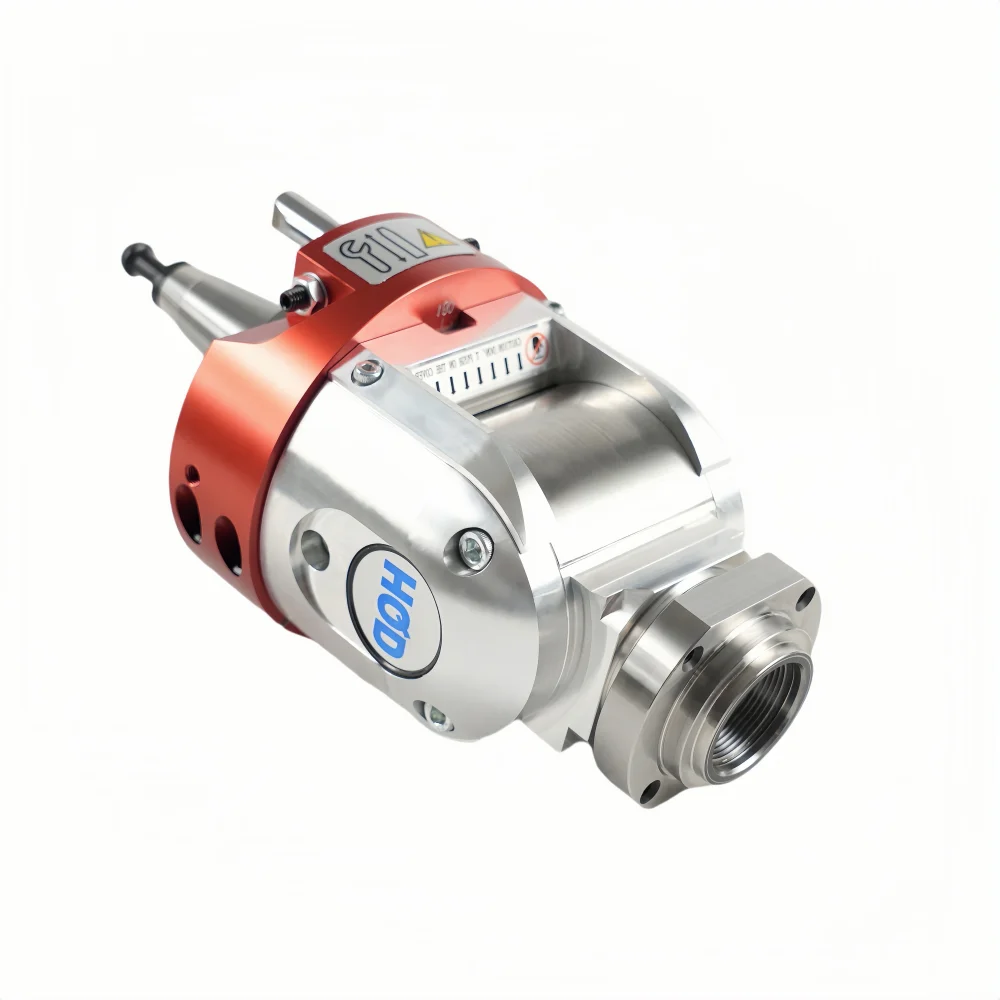 Las cabezales de ángulo ajustables ISO30 de alta velocidad aumentan a instalar con ER25 o hoja de sierra para husillo ATC para carpintería