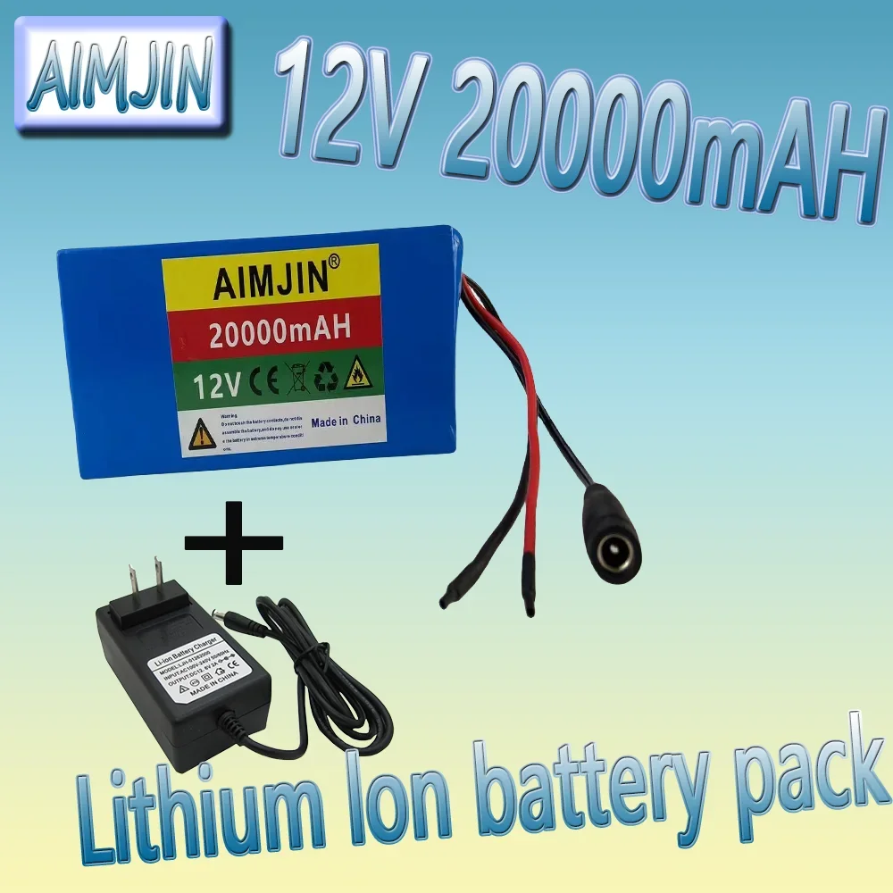 

12V 20000mAh 18650 3S8P Large Capacity Lithium-ion Battery Pack,For LED Lamp Light Solar Street Light Backup Power etc