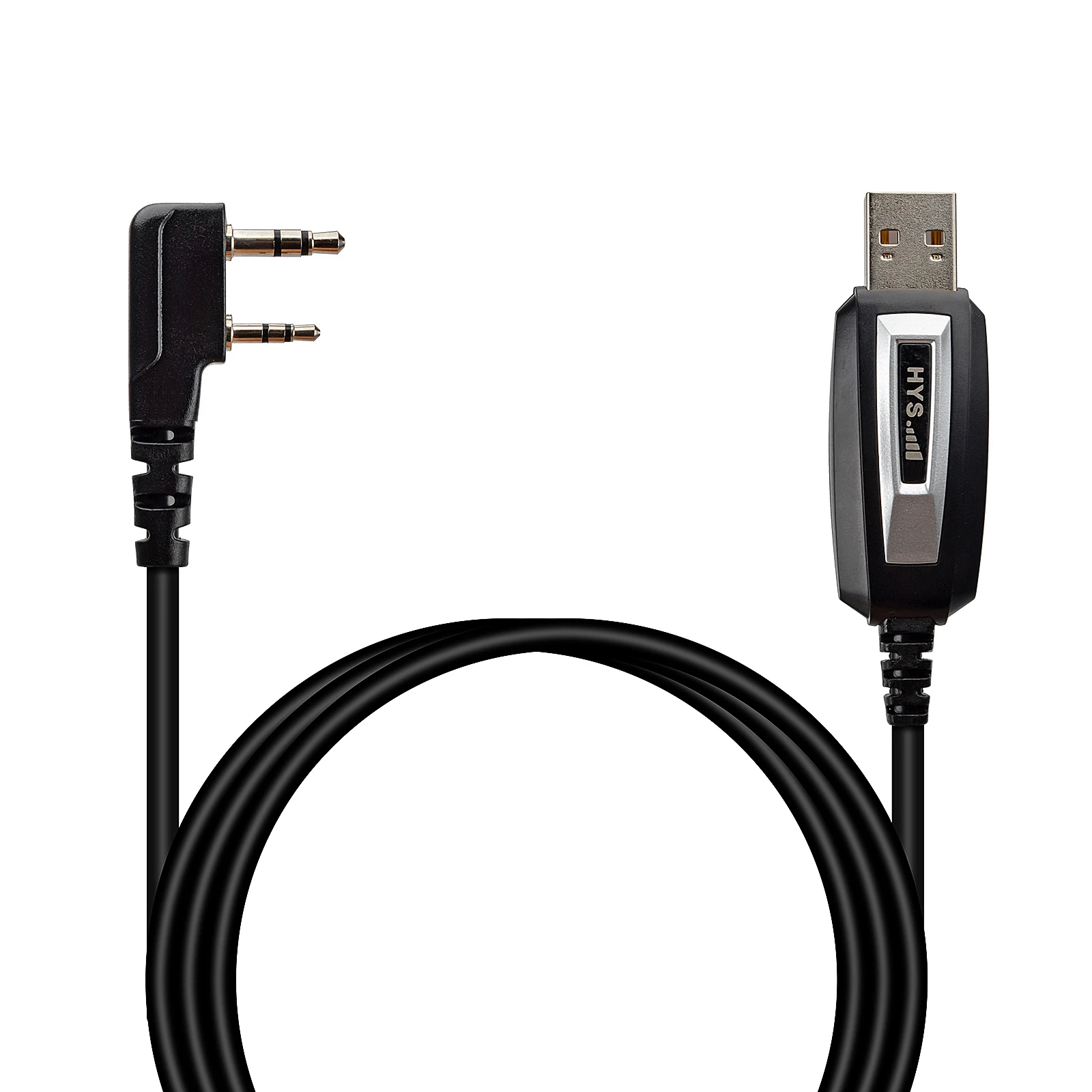 Walkie Talkie USB Programming Cable 2 Pin K Type With CD for Baofeng UV-5R UV-82 Kenwood TYT Two Way Radio USB Program Cable