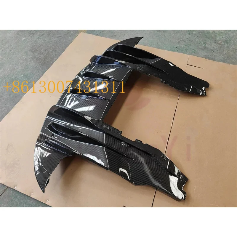 FactoryUsed  540C 570S 570GT Modification OEM Style Dry Carbon Fiber Rear Diffuser Body Kit Front Bumper Side Skirts