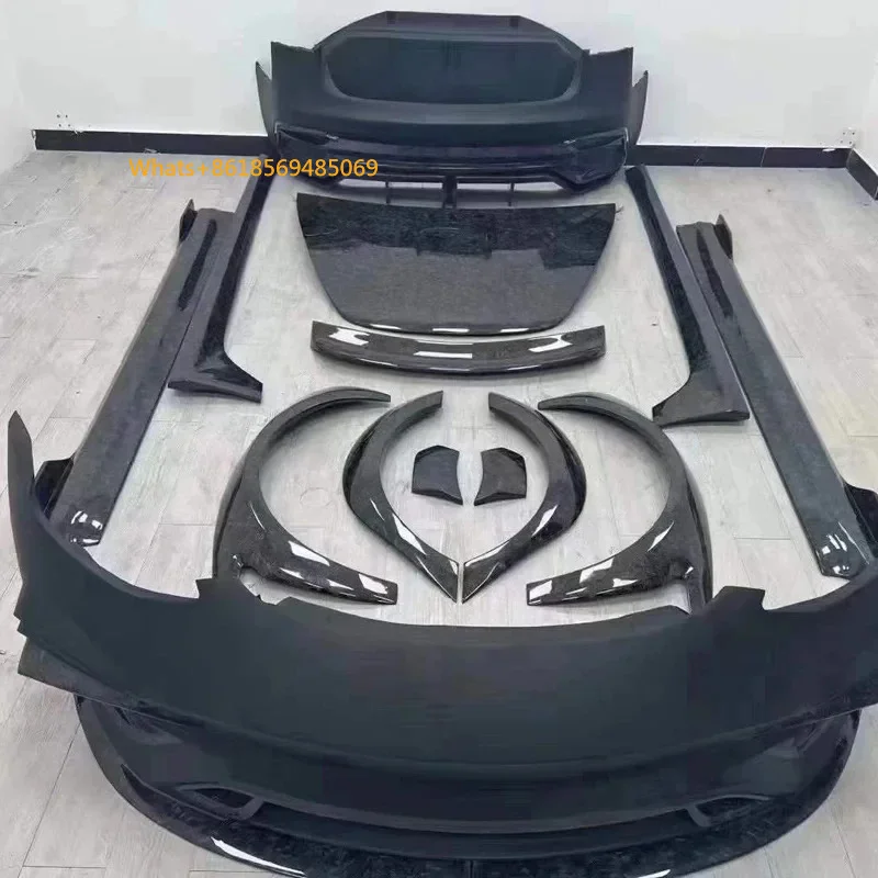 IM Style MODEL 3 Forge carbon fiber PP glass bumper body kit