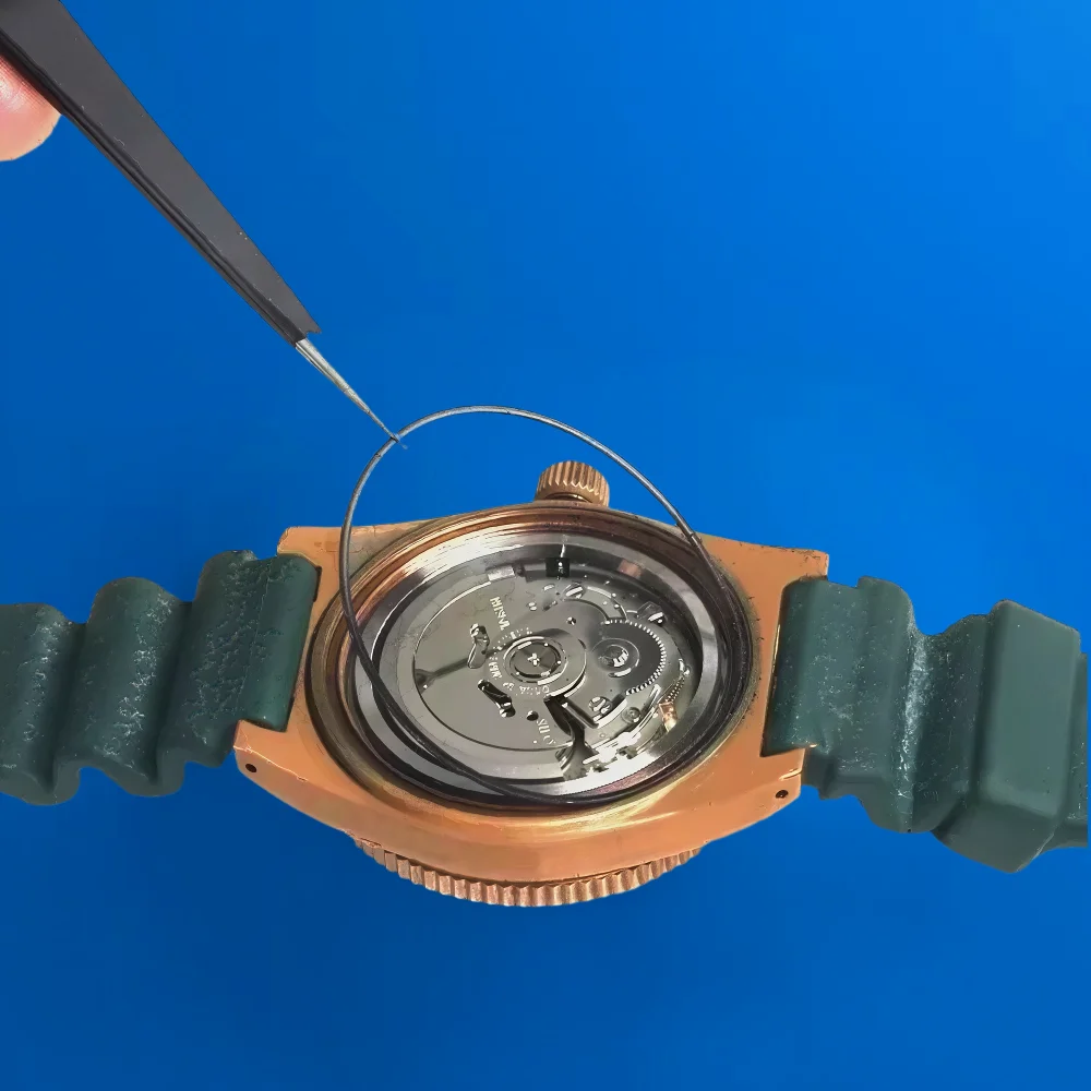 Watch Repair Tools 1box Watch Case Rubber Waterproof O-Ring Oil-resistant Watch Bottom Cover Gasket 0.5/0.6mm O-Ring Seal Gasket