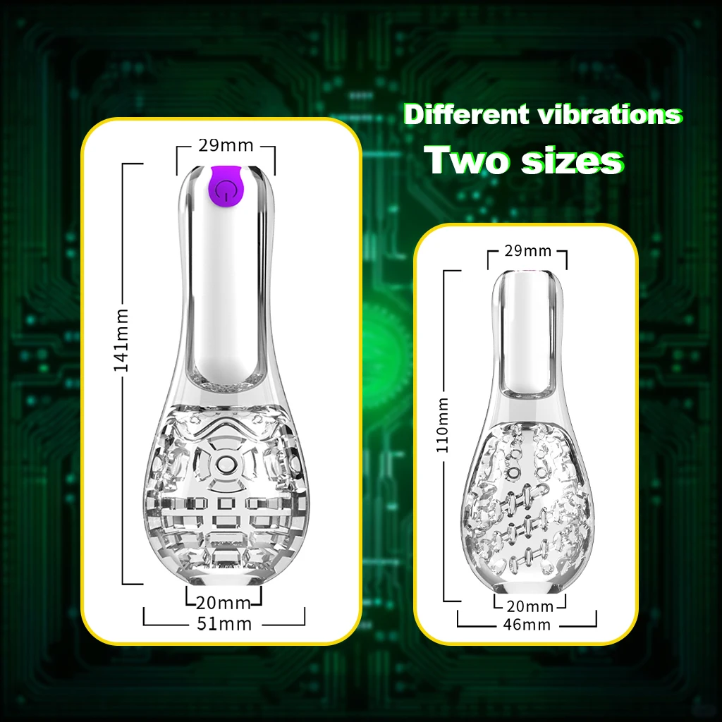 10 Speeds Masturbator Cup Penis Massage Vibrator Automatic Male Penis Massage Glans Stimulate Delay Trainer Sex Toys for Man