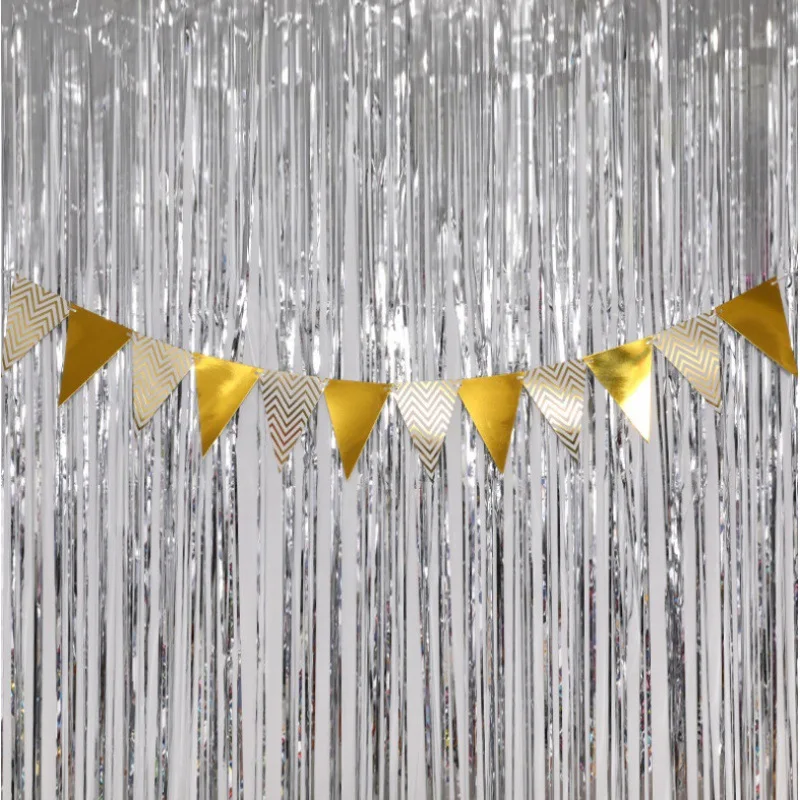 5 m Roségold-Dreiecksflagge, Papier, Buchstabe „Happy Birthday“, Party-Layout, Fischschwanz-Flagge für Hochzeit und Festival, Raumdekoration – Detail 2