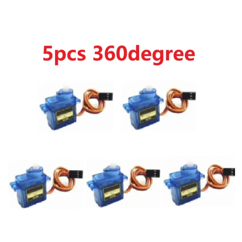 2/5/10/20pcs SG90 Servomotor Micro 9g 180 360 Graden Mount SG90 Kit zonder Metal Gear Pro RC Auto Speelgoed Vliegtuig Arduino DIY
