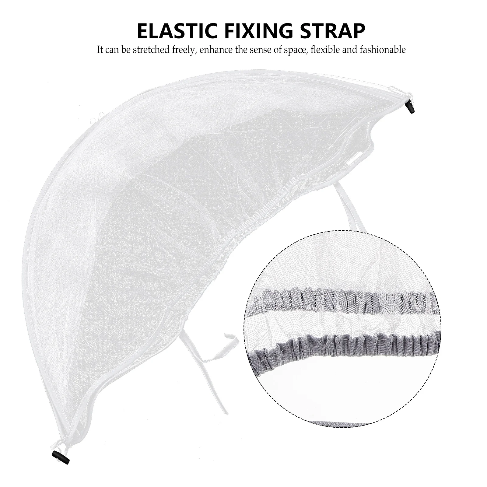 

Mosquito Net for Stroller Netting Mesh Cover Universal Umbrella Car Breathable