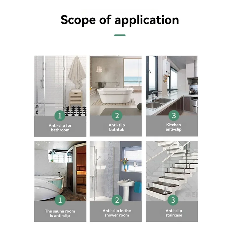 AAAN-Nastro antiscivolo per scale 12 pezzi 30 pollici x 6 pollici gradini per scale esterne antiscivolo resistente agli agenti atmosferici per esterni in legno Flo