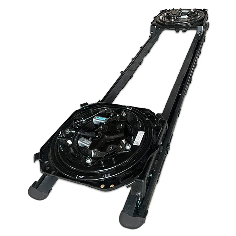 Car seat swivel plate 360-degree universal seat swivel base with long-distance electric 1400mm sliding rail