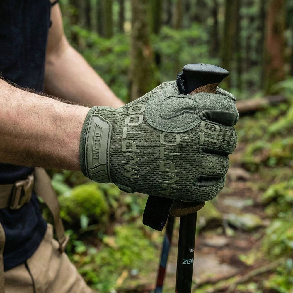 Touch Screen Tactical Gloves Breathable Paintball Airsoft Shooting Combat Hiking Hunting Cycling Work Lightweight Sports Gear