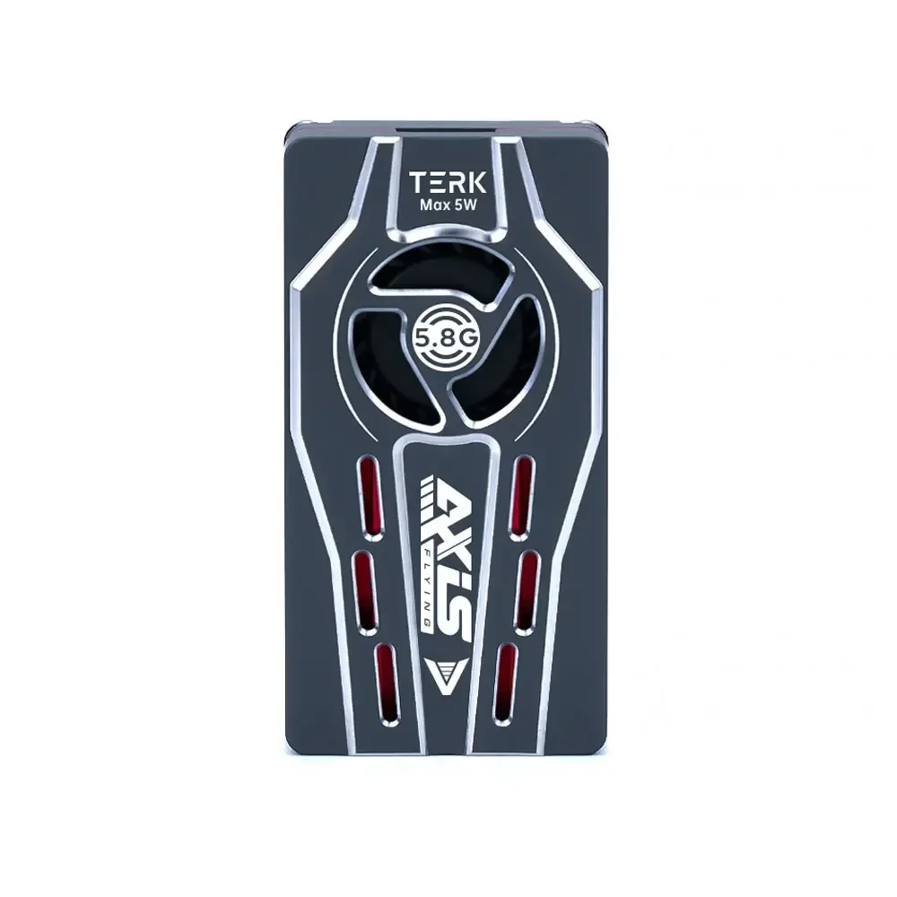 Axisflying TERK 5.8G 5W 아날로그 VTX 파워 히트 싱크 OSD 비디오 송신기 FPV 프리스타일 RC 장거리 드론 자동차 액세서리