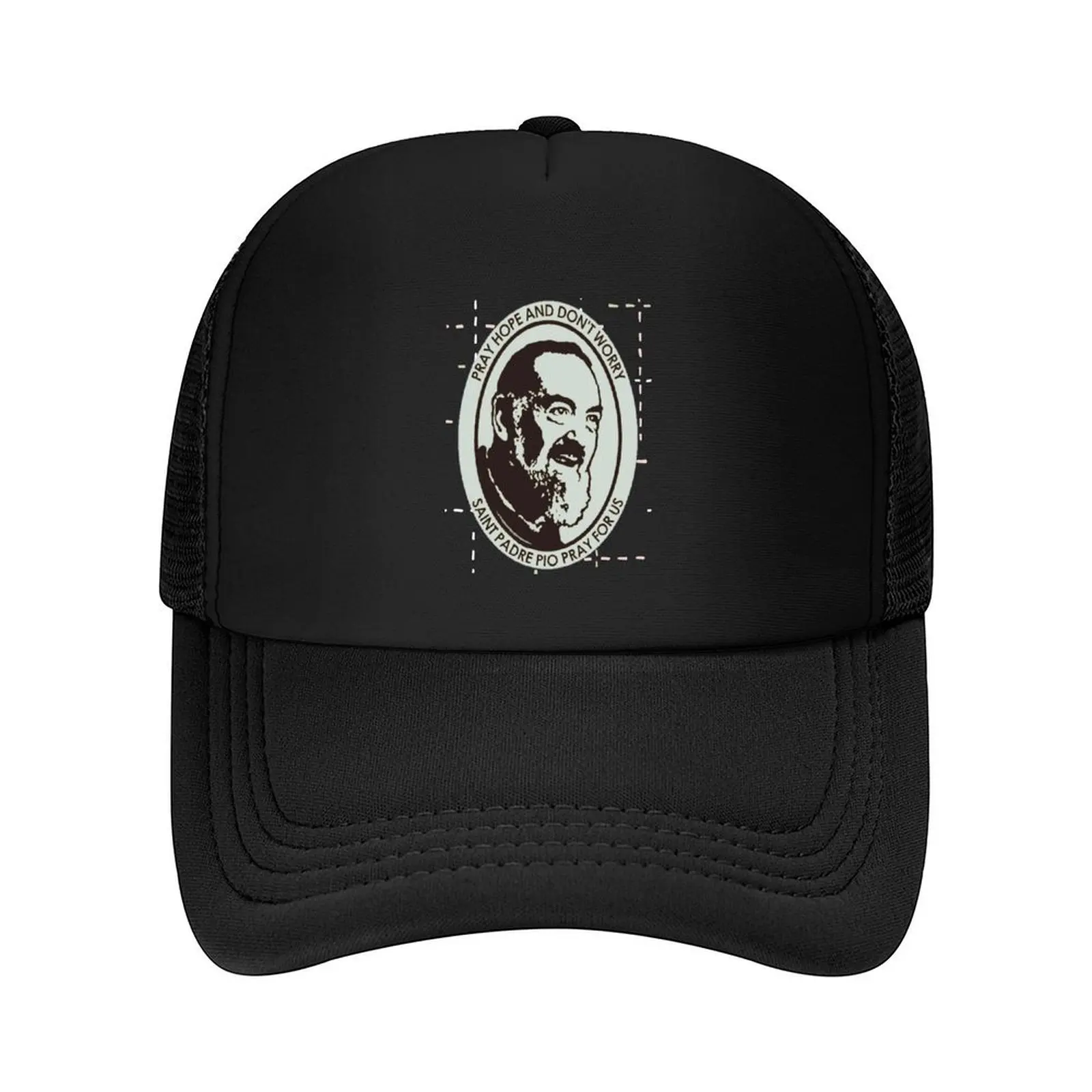

Saint Padre Pio, St. Padre Pio, Padre pio Baseball Cap Rave Hat Beach custom caps Woman Hats Men's