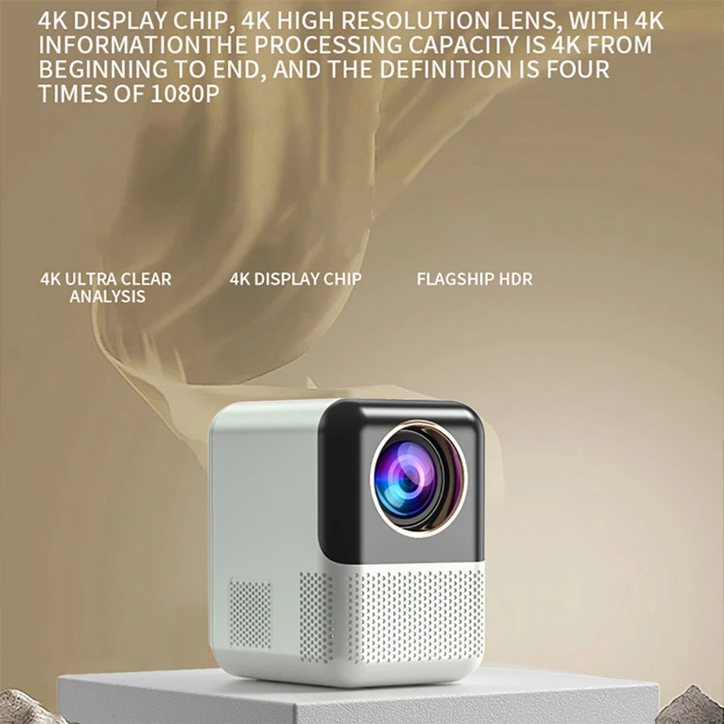 

P700 Mini Projector 5G WiFi Android 10 Full HD 1080P 4K Video Protable Movie Proyector Beamer 2G+16G Projector LED Home Theate