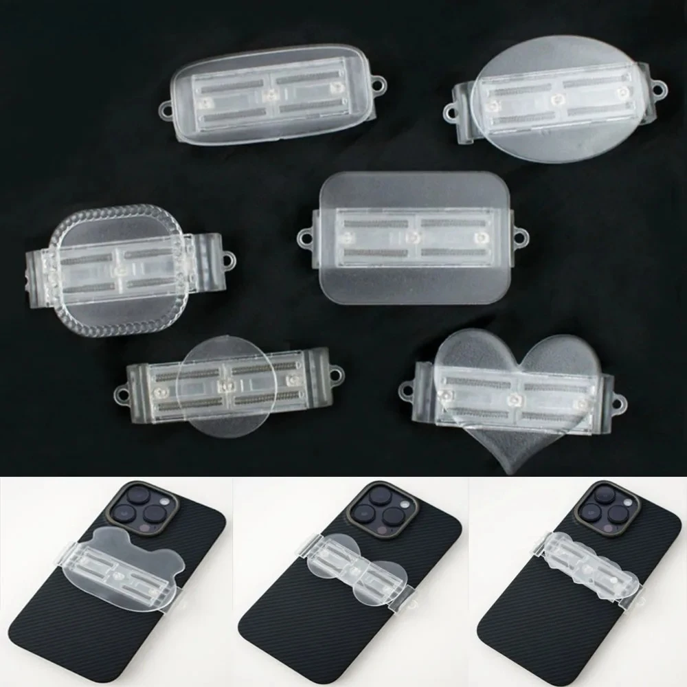 

Сумка-мессенджер с цепочкой, чехол для мобильного телефона, овальный задний зажим, кронштейн, регулируемый прозрачный квадратный задний зажим, универсальный зажим