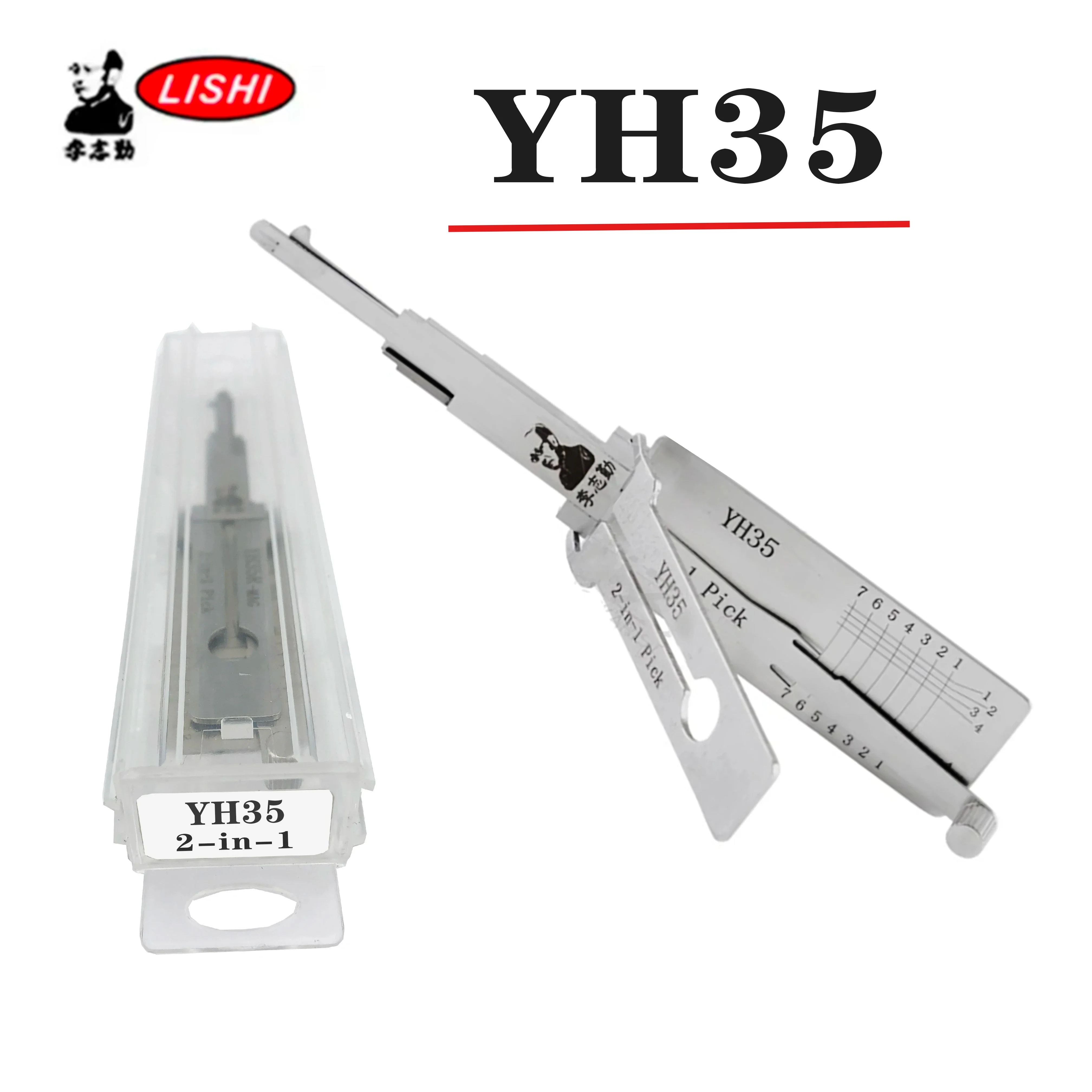 For YAMAHA LISHI 2in1 YH35  Decoder For Yamaha Motorcycle Reader  tool Lock Pick Tool