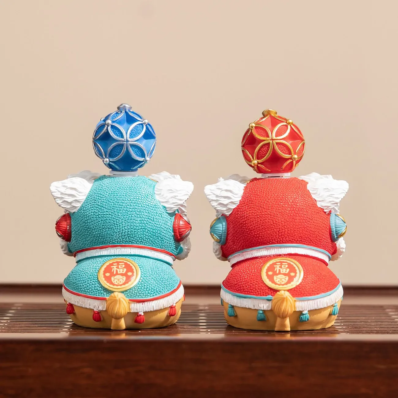 2026 Color Changing Tea Pet Ornament Boutique Nourishing Creative Resin Lion Shaped Tea Pet Tea Table Tea Set Accessories ZI298