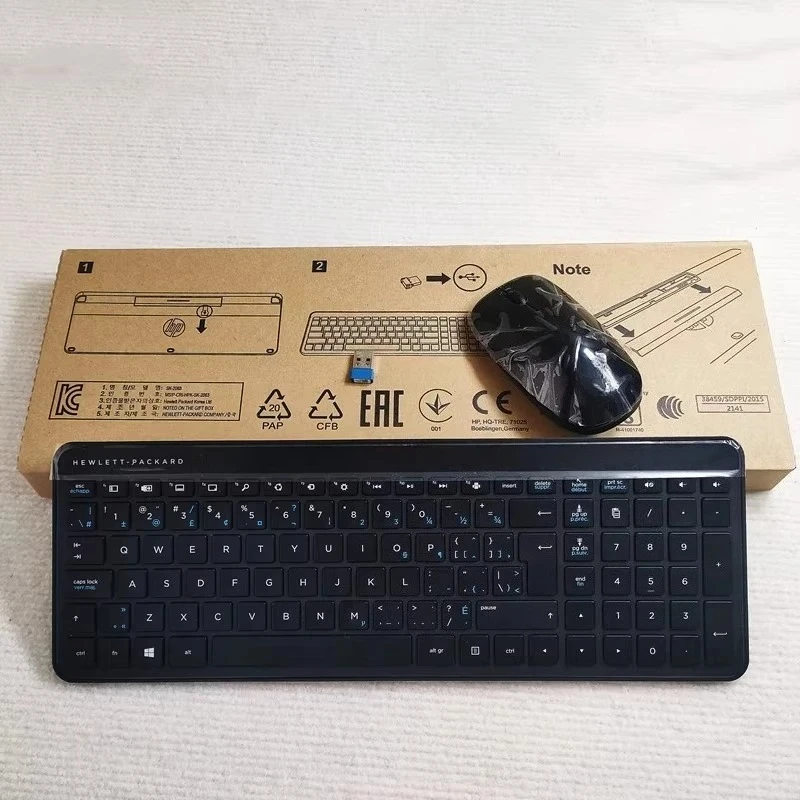 

Canadian Layout Wireless Keyboard and Mouse Set ERK-321A for HP Keyboard