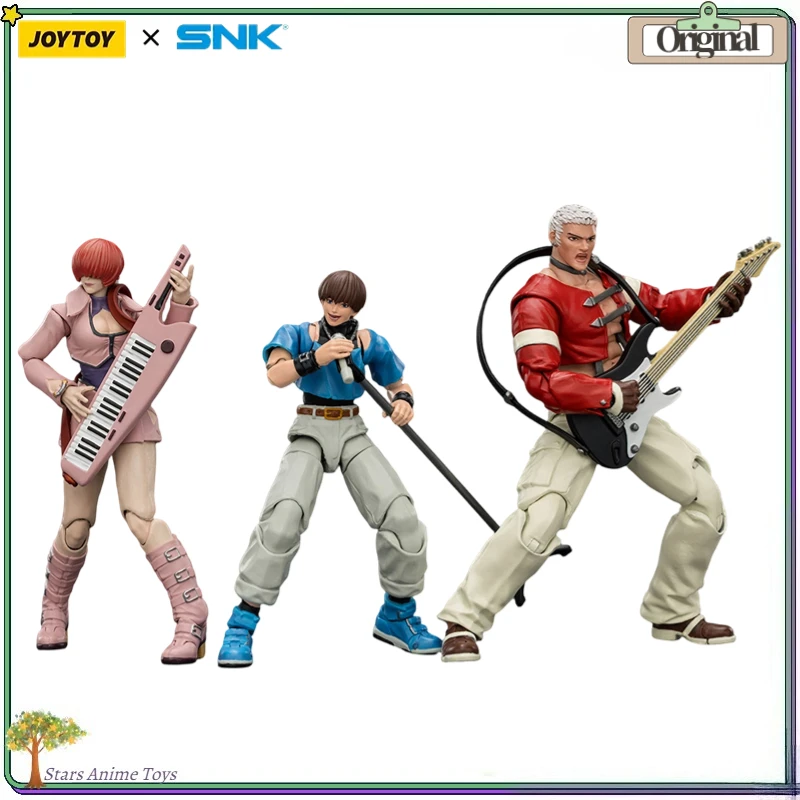 

Предзаказ: Фигурка JOYTOY 1/18 SNK KOF'98UM Orochi Team Yashiro Nanakase/Shermie/Chris Toy