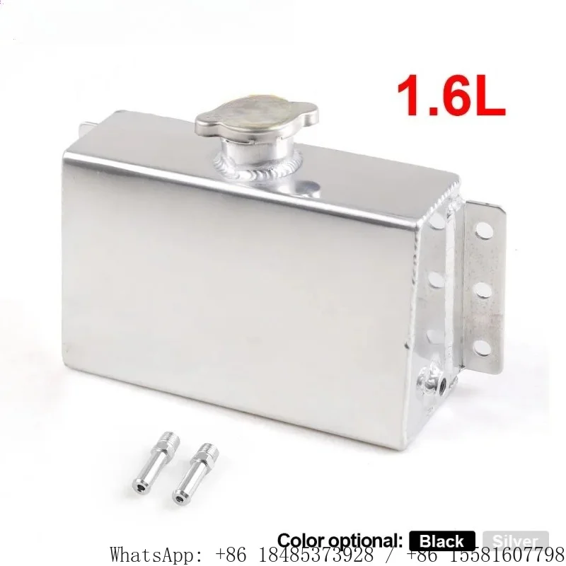1.6L Aluminum Coolant Overflow Reservoir Fuel Surge Catch Can Auto Cooling System Replacement Part