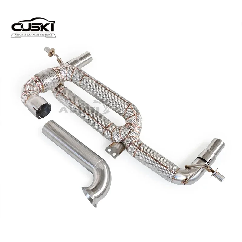 

Задний глушитель из нержавеющей стали, задний выхлоп с изображением кота, подходит для Lotus Emira 2.0T 2021-2022, аксессуар для модификации автомобильного выхлопа