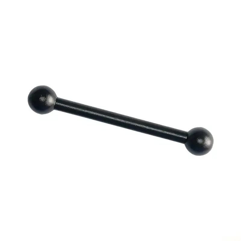 B03F Black 17mm Double Ball Joint Connecting Rod For Motorcycle Phone Tablet Stand