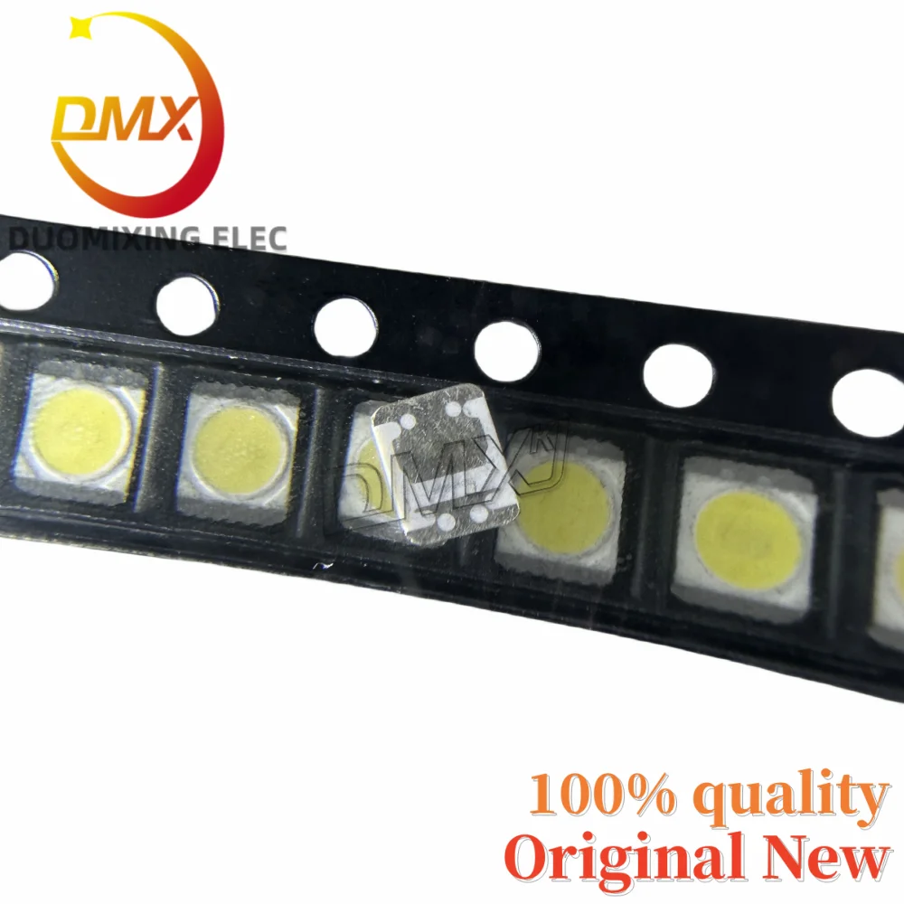 80pcs/Lot 100%New For LG 2835 LED 3V Backlight 1210 3528 2835 1W 100LM Cool white LCD Backlight for TV Application 1W-350Ma